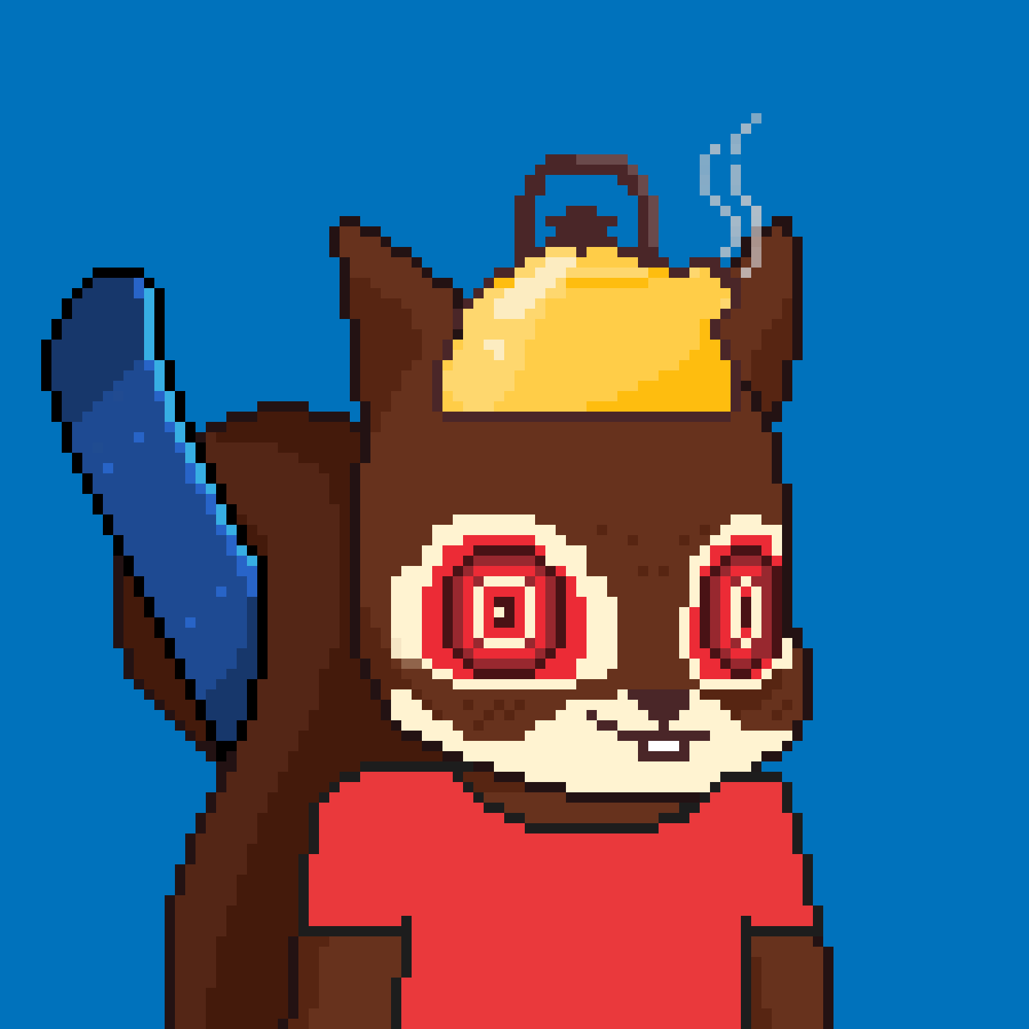 Pixel Squirrels #9205 NFT on Algorand