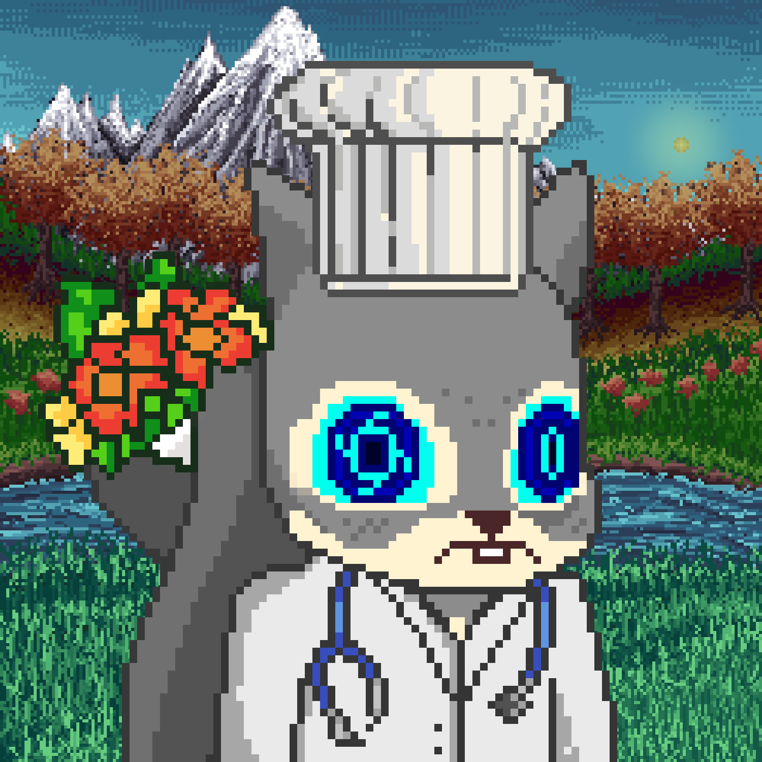 Pixel Squirrels #922 NFT on Algorand