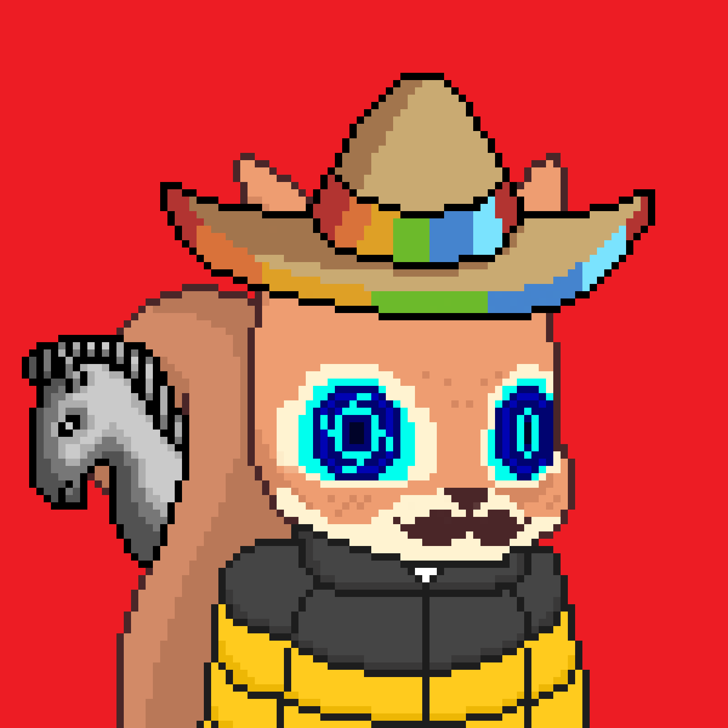 Pixel Squirrels #9226 NFT on Algorand