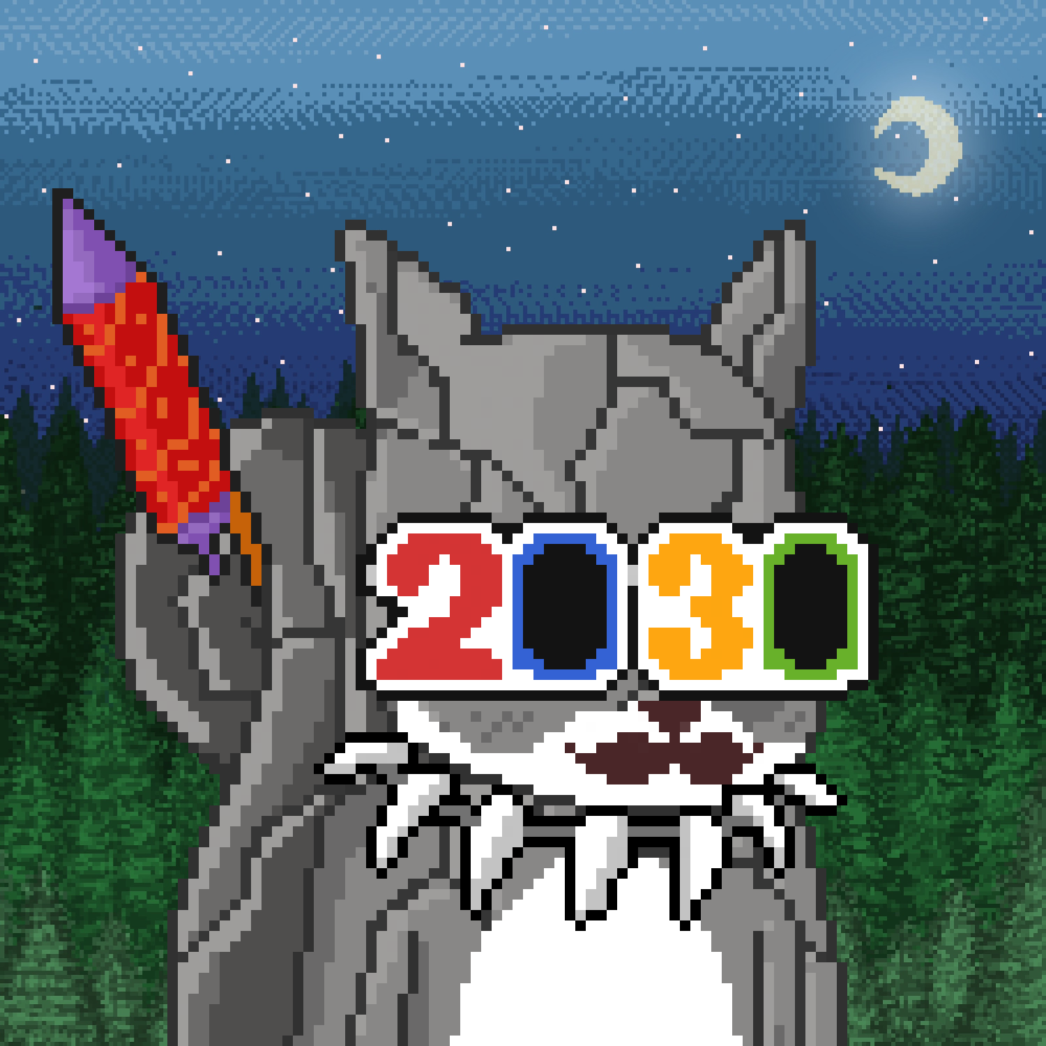 Pixel Squirrels #9229 NFT on Algorand