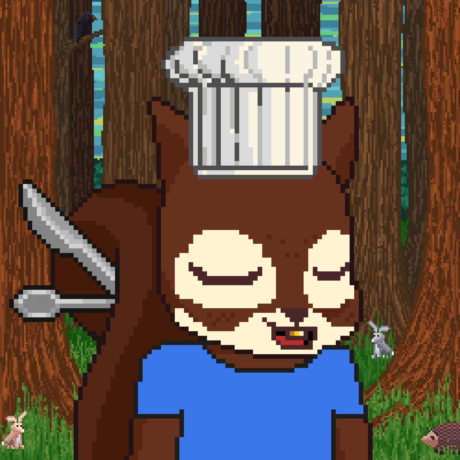 Pixel Squirrels #9239 NFT on Algorand