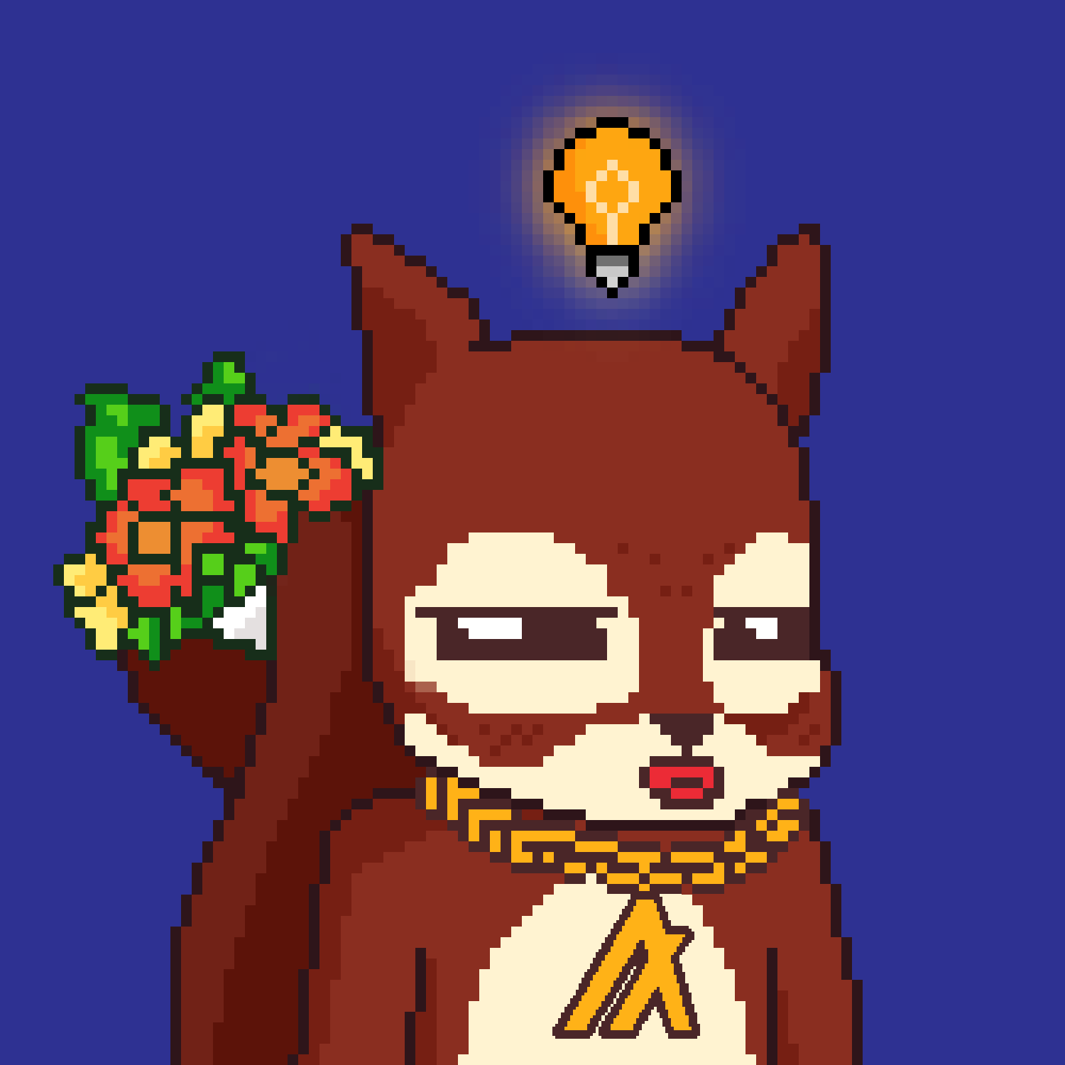 Pixel Squirrels #924 NFT on Algorand