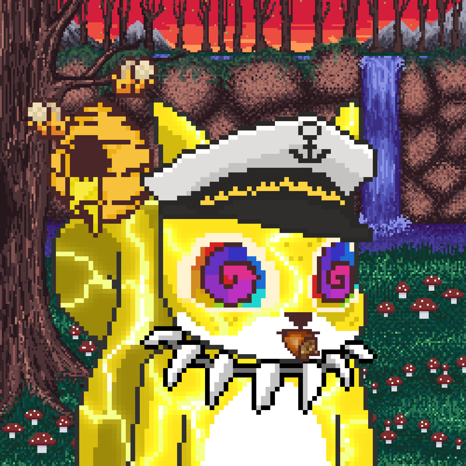 Pixel Squirrels #9240 NFT on Algorand