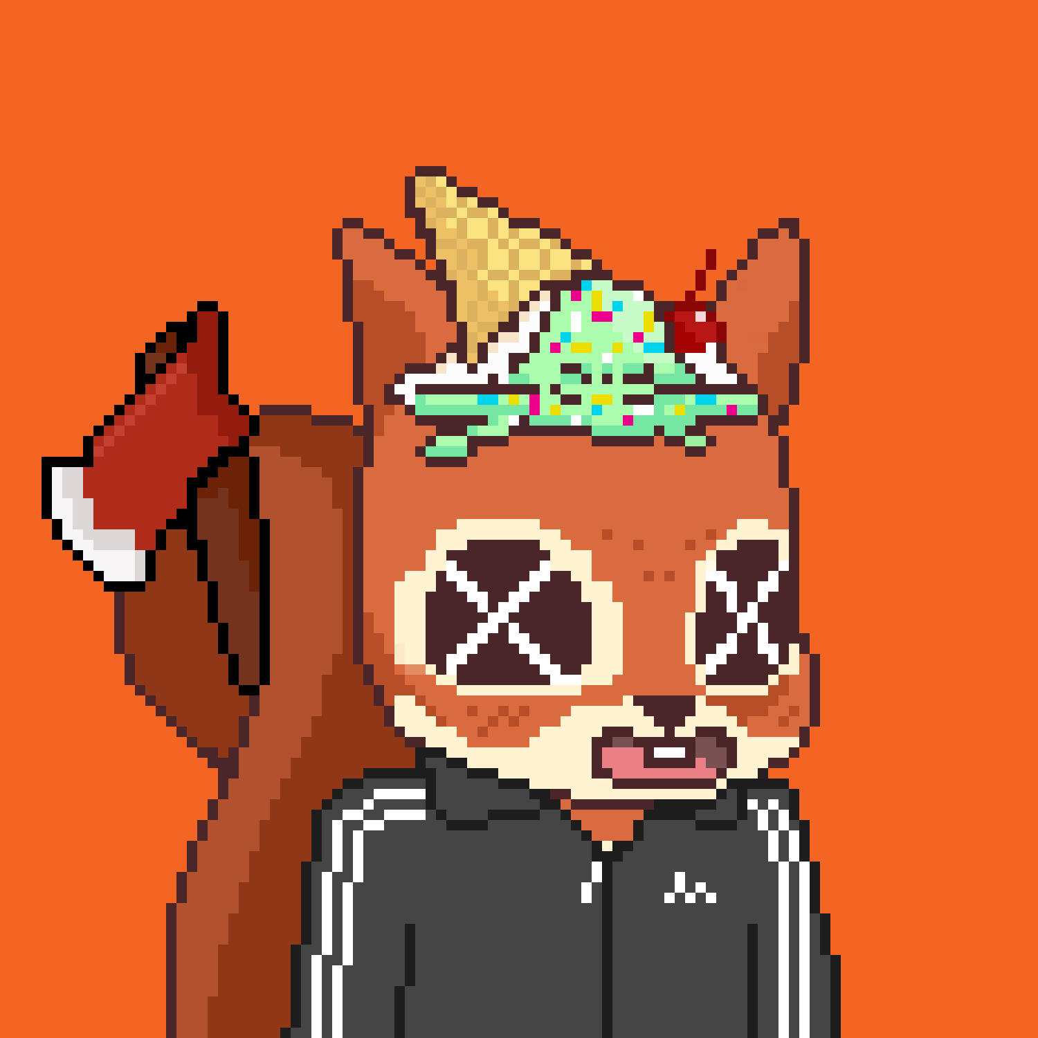 Pixel Squirrels #9243 NFT on Algorand