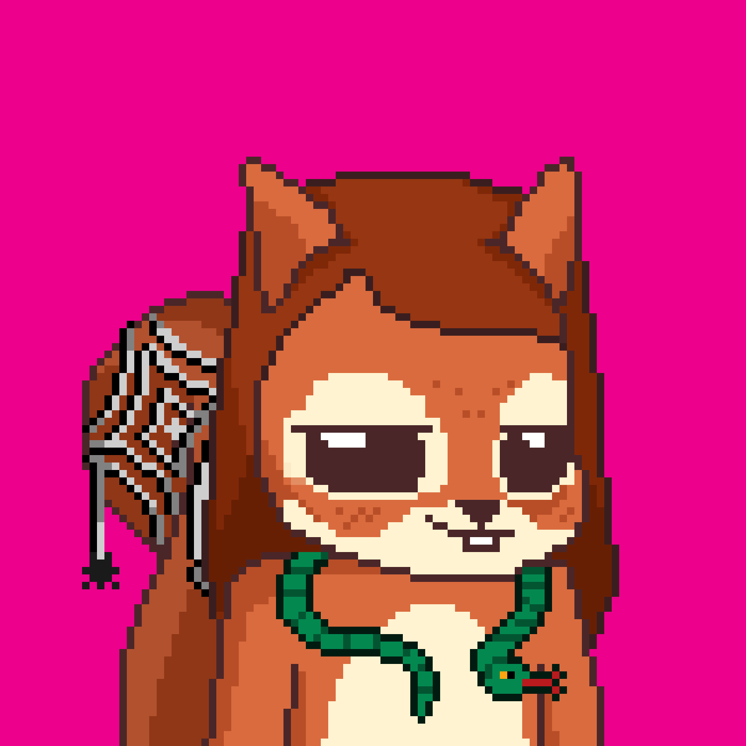 Pixel Squirrels #9247 NFT on Algorand