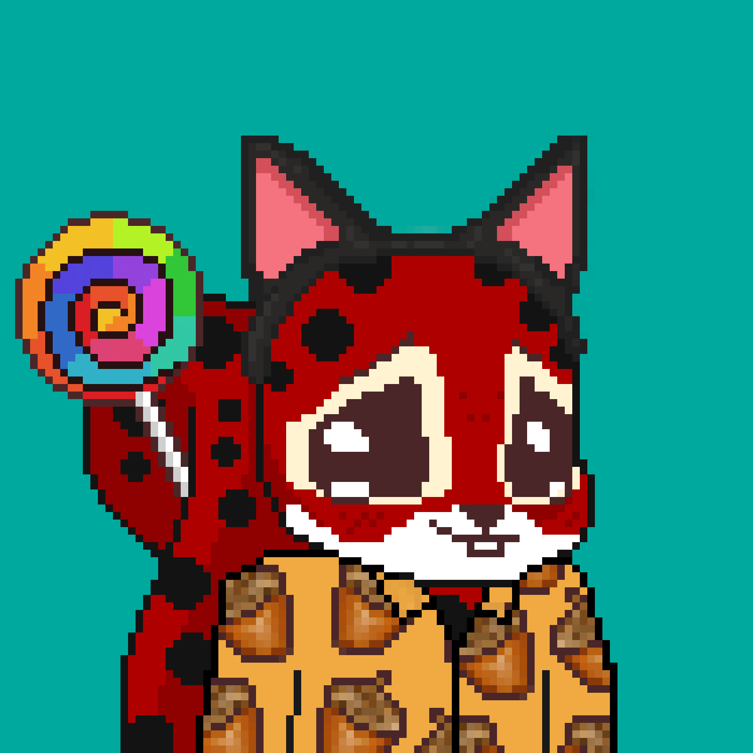 Pixel Squirrels #9248 NFT on Algorand