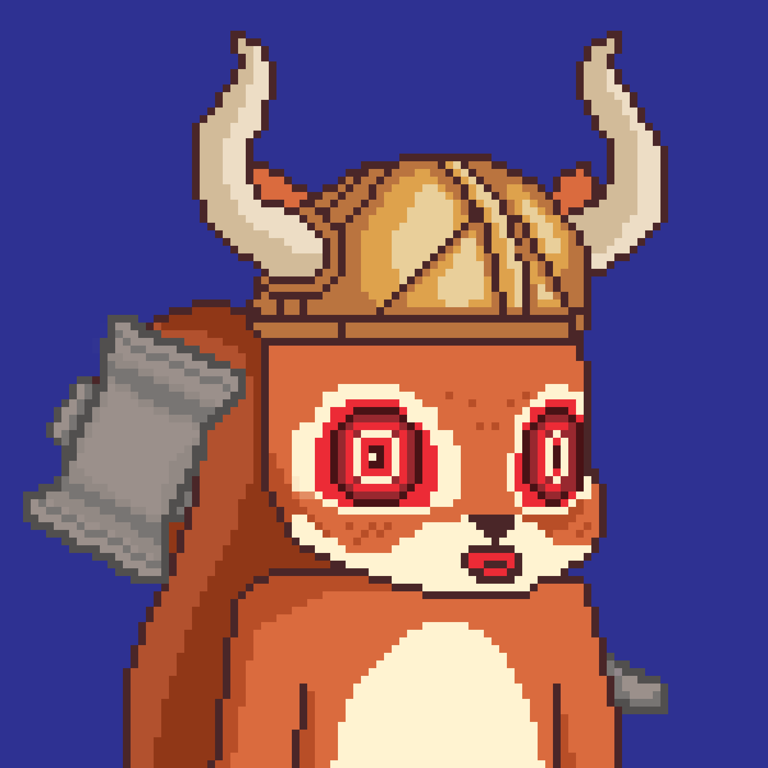 Pixel Squirrels #9254 NFT on Algorand