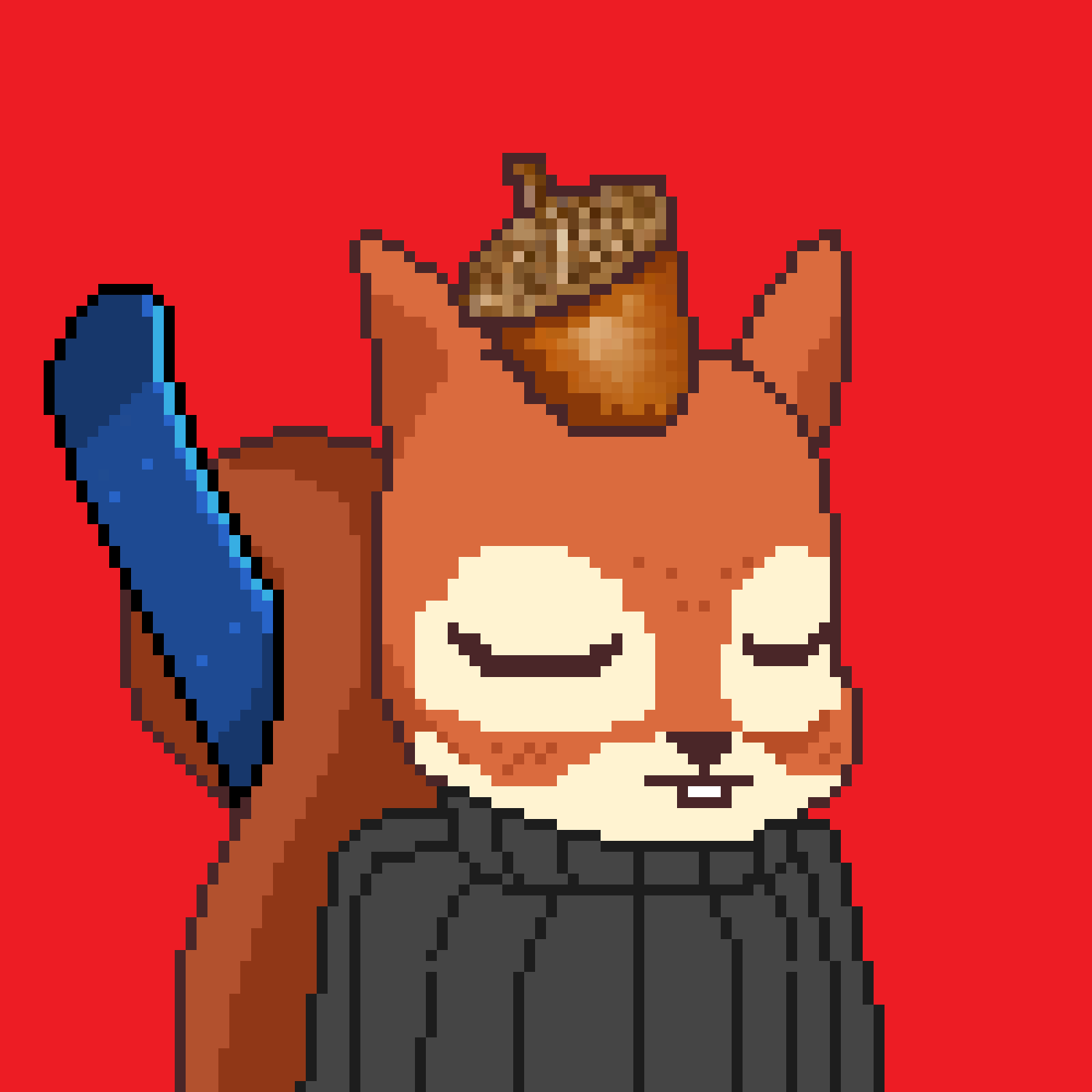 Pixel Squirrels #9261 NFT on Algorand