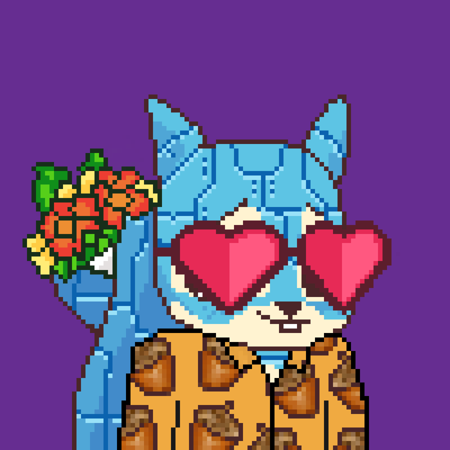 Pixel Squirrels #9268 NFT on Algorand