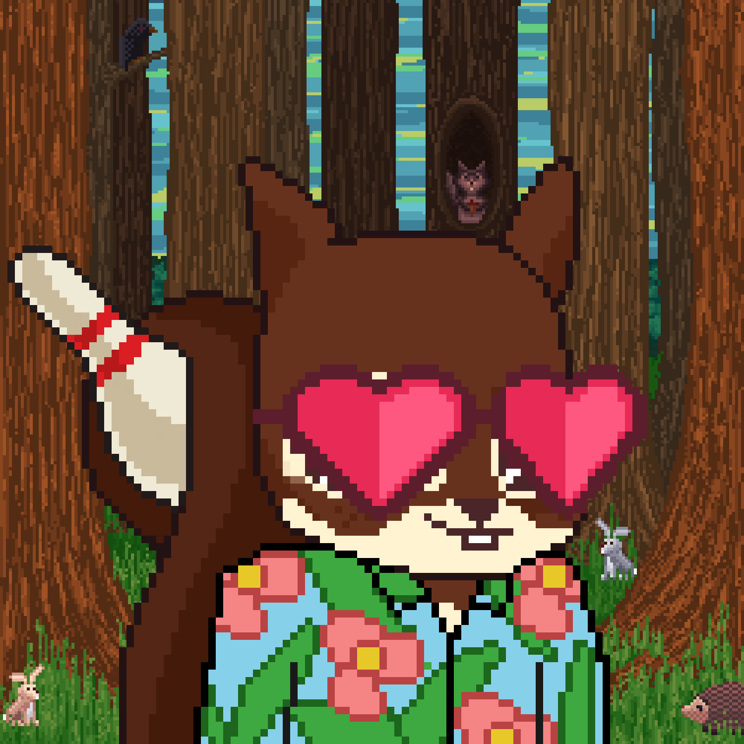 Pixel Squirrels #9273 NFT on Algorand