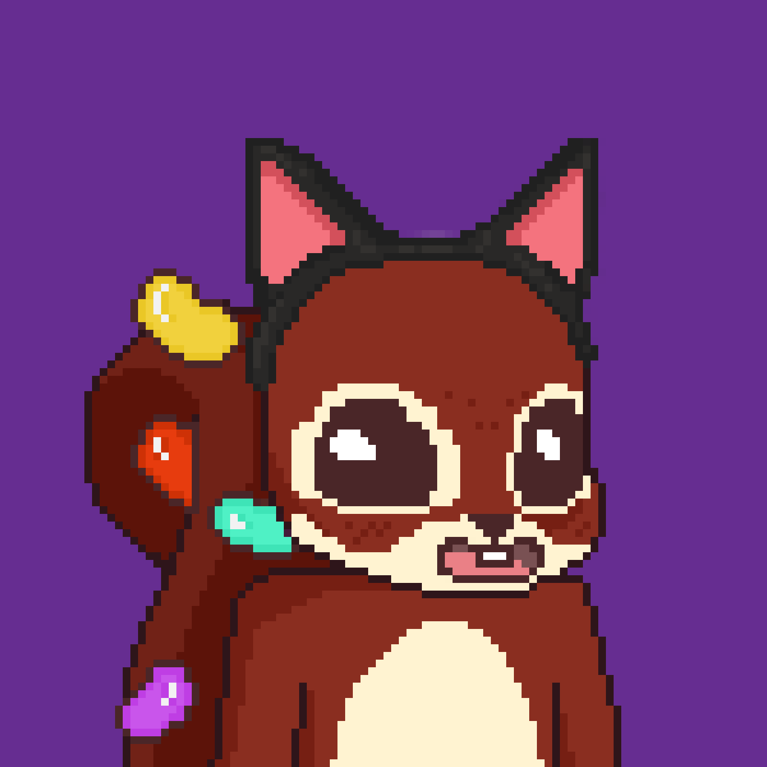 Pixel Squirrels #9277 NFT on Algorand