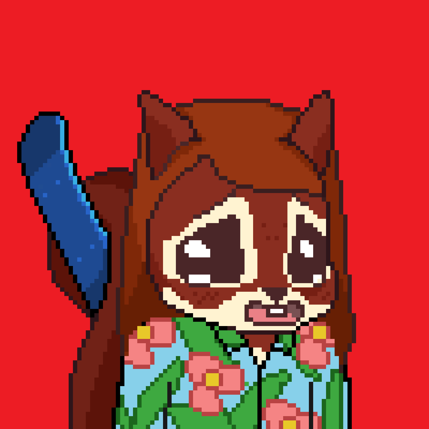 Pixel Squirrels #9280 NFT on Algorand