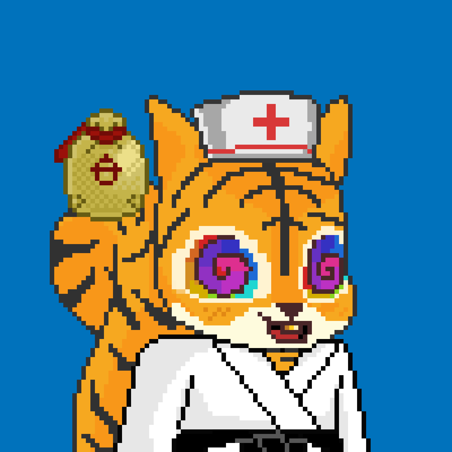 Pixel Squirrels #9281 NFT on Algorand