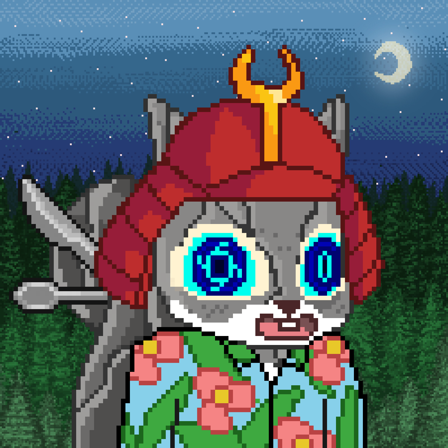 Pixel Squirrels #9282 NFT on Algorand