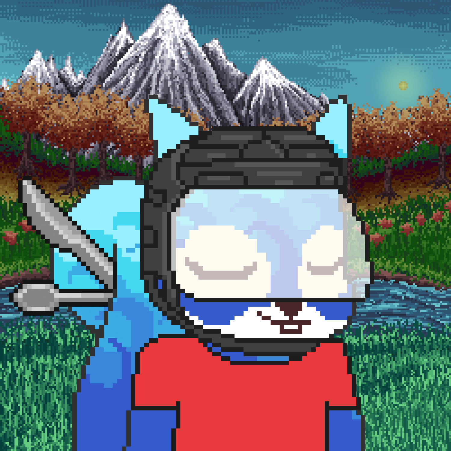 Pixel Squirrels #9283 NFT on Algorand