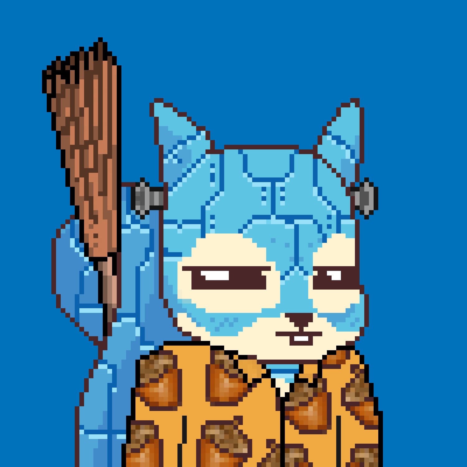 Pixel Squirrels #9288 NFT on Algorand