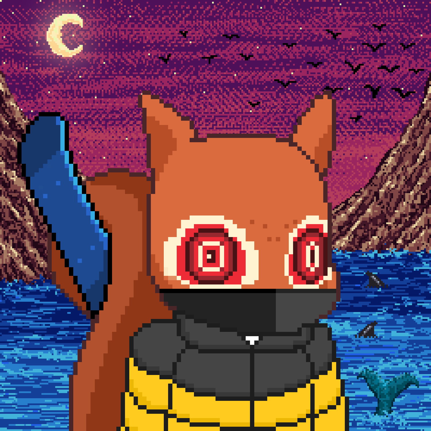 Pixel Squirrels #929 NFT on Algorand