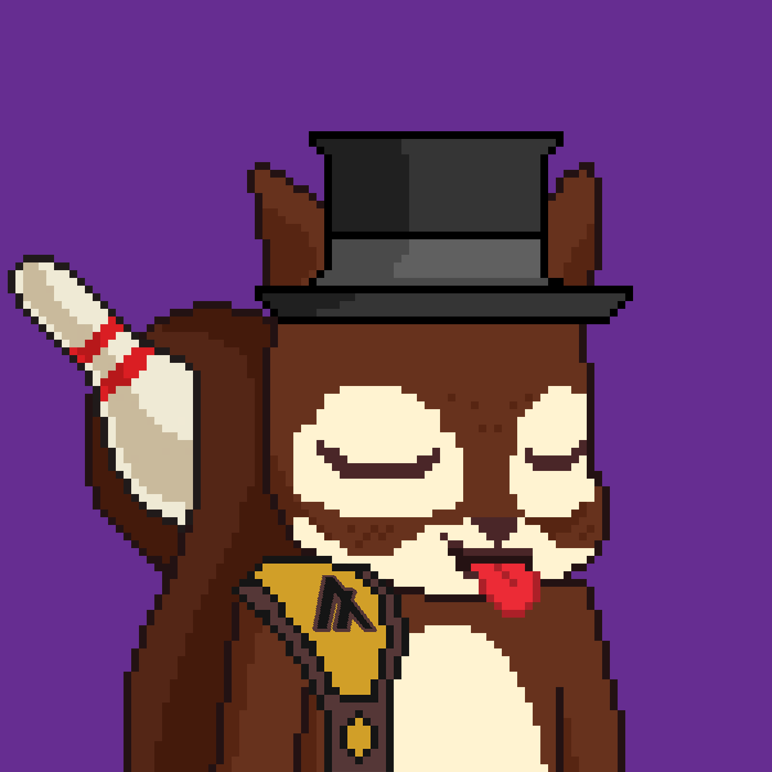 Pixel Squirrels #9296 NFT on Algorand