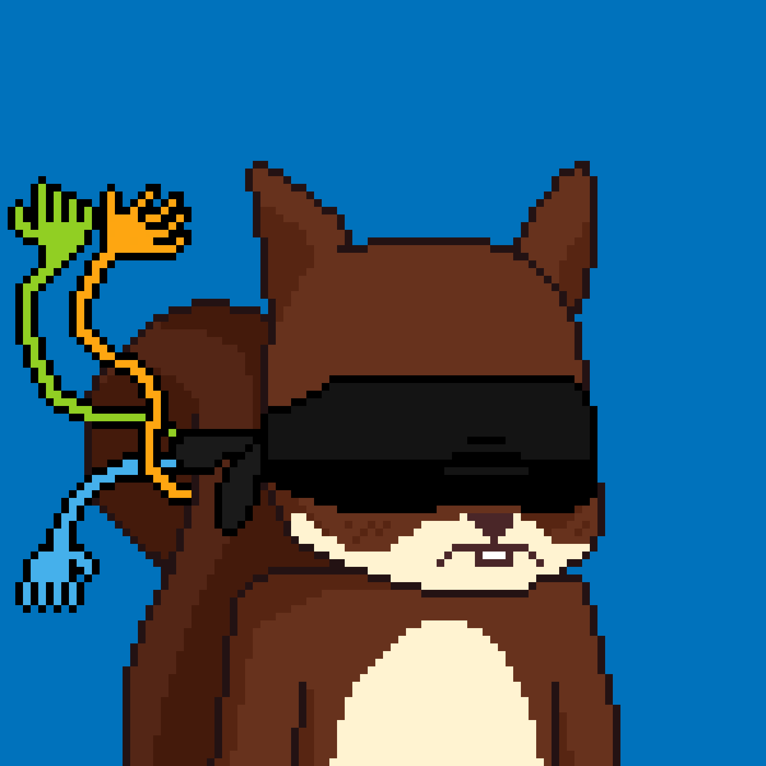 Pixel Squirrels #9297 NFT on Algorand