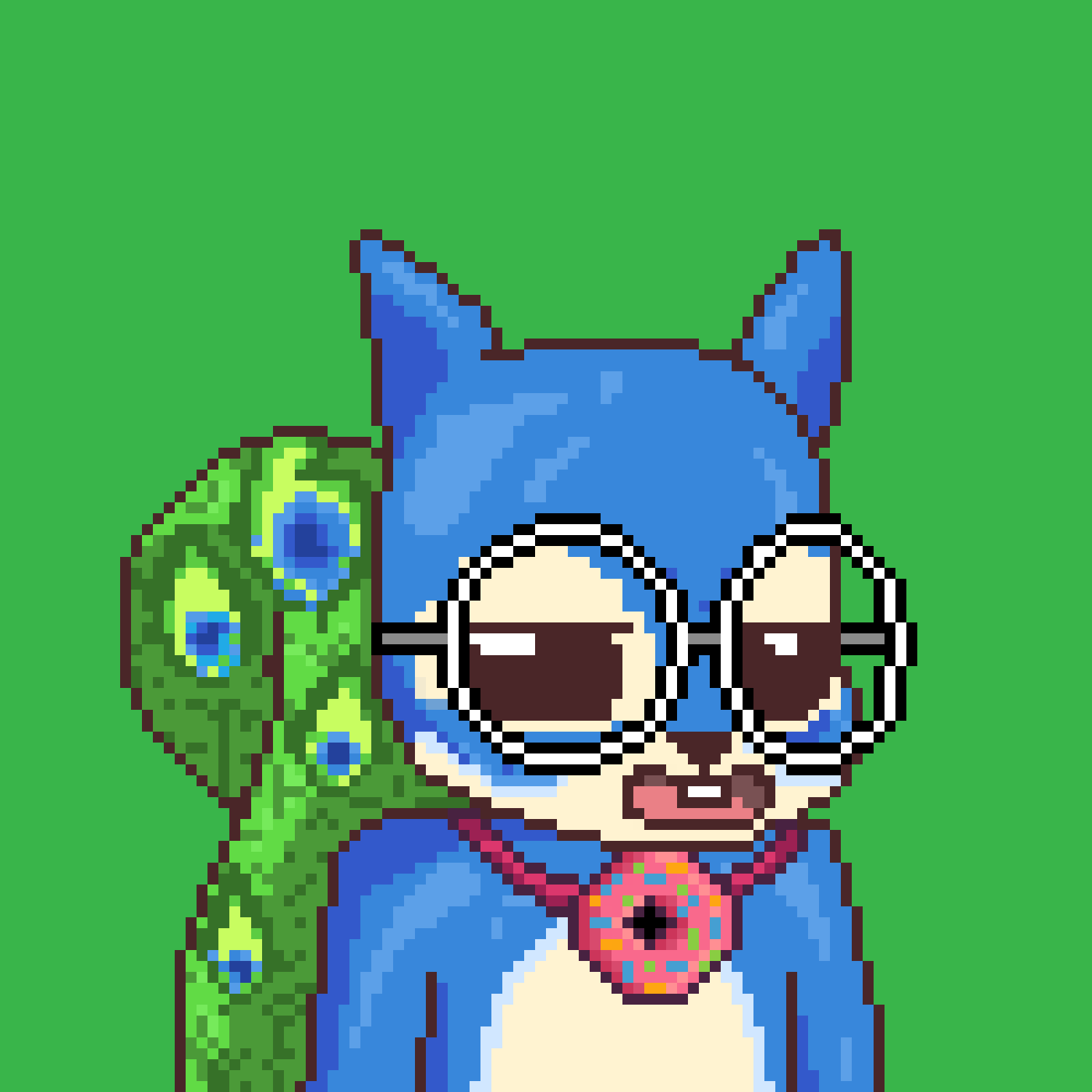 Pixel Squirrels #930 NFT on Algorand