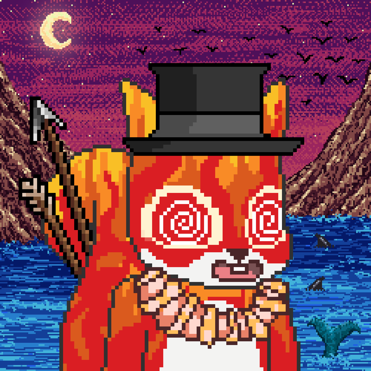 Pixel Squirrels #9304 NFT on Algorand