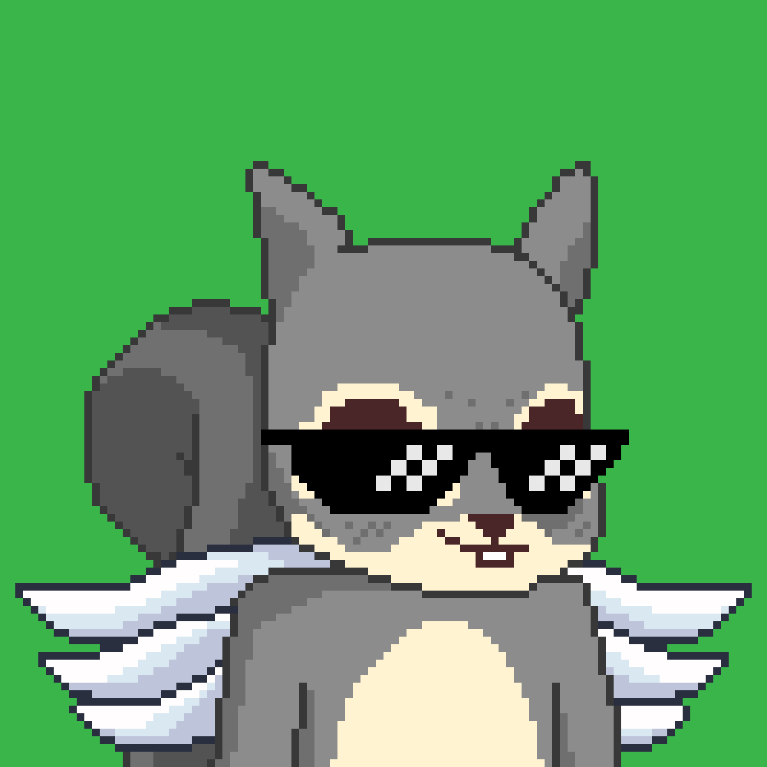 Pixel Squirrels #9318 NFT on Algorand