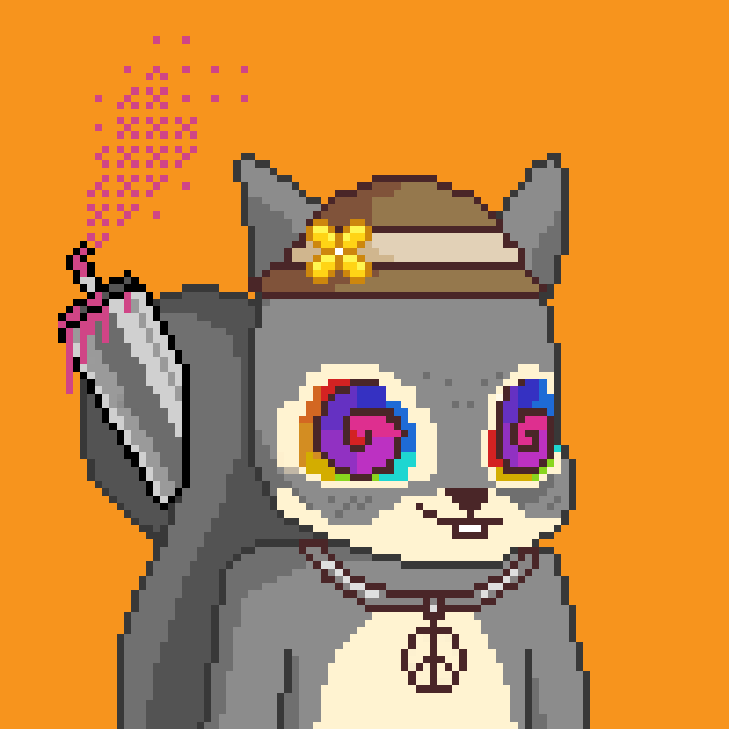 Pixel Squirrels #9323 NFT on Algorand