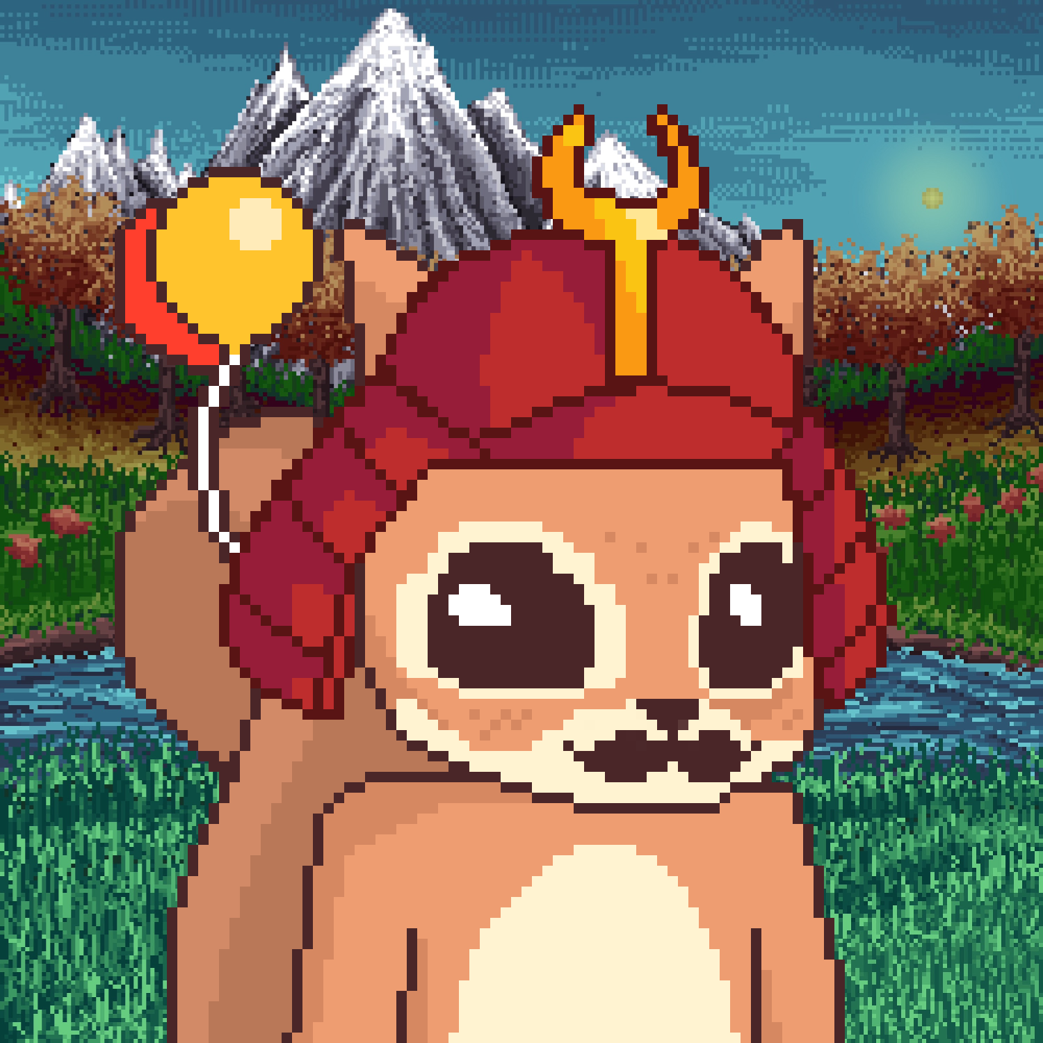 Pixel Squirrels #9326 NFT on Algorand