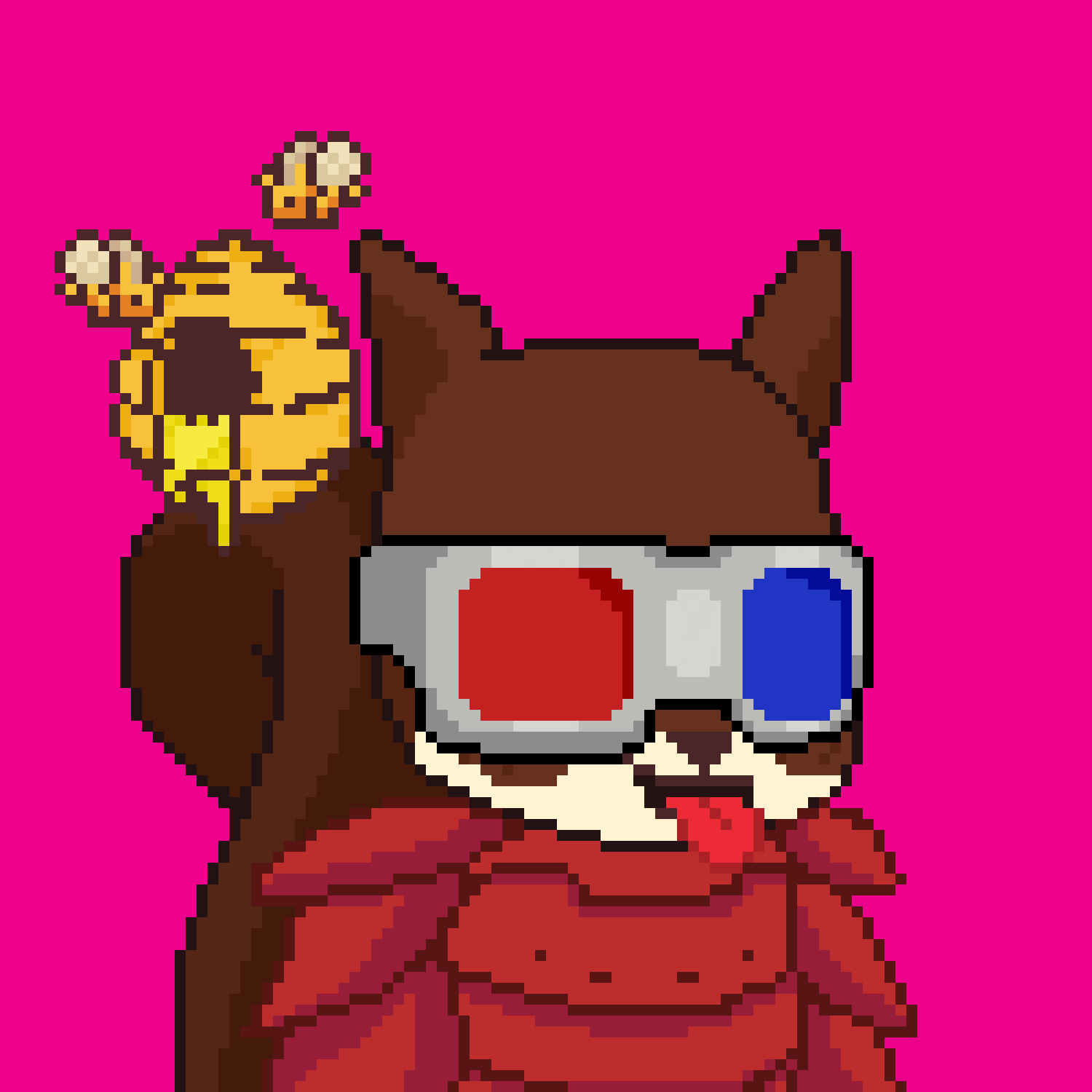 Pixel Squirrels #9334 NFT on Algorand