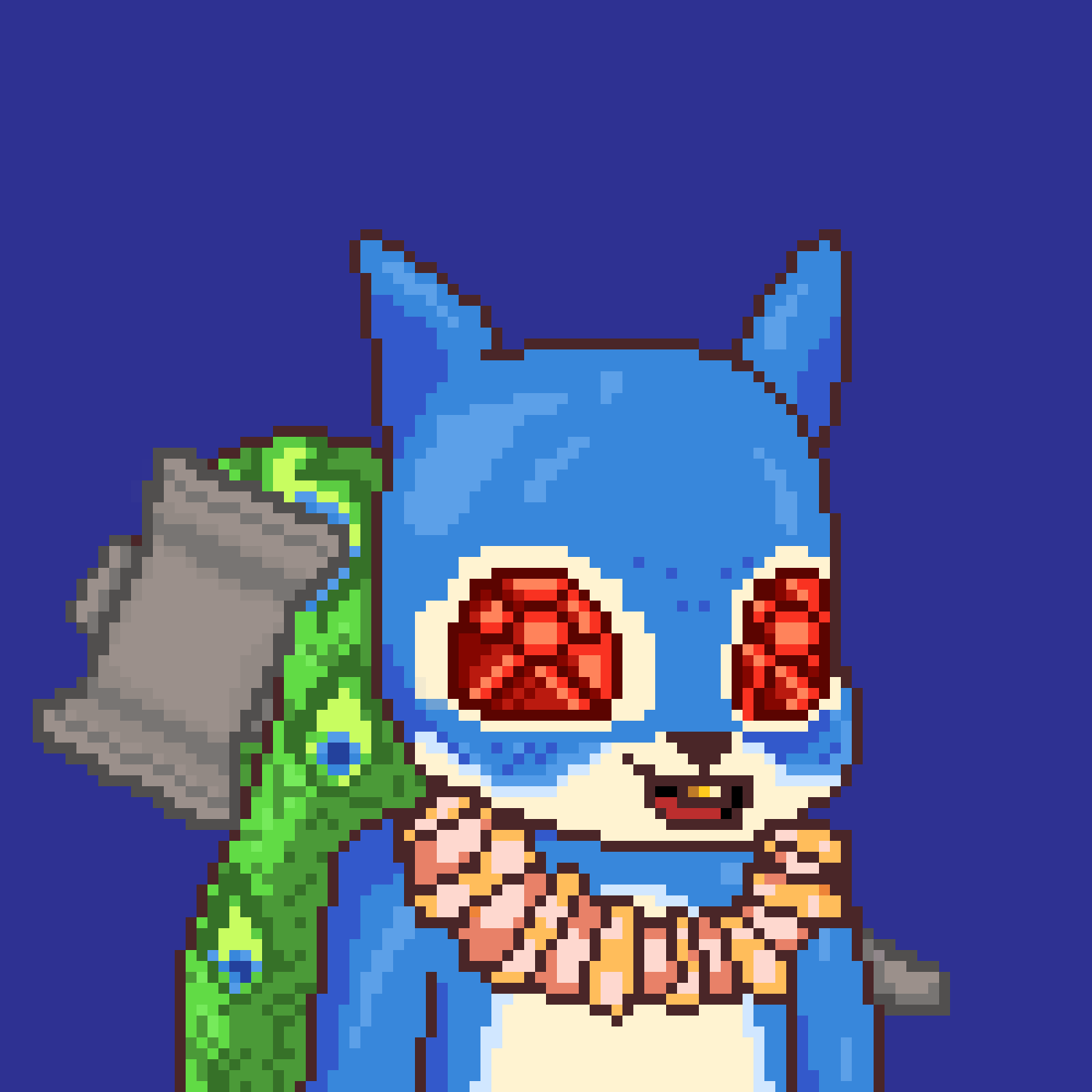 Pixel Squirrels #9340 NFT on Algorand