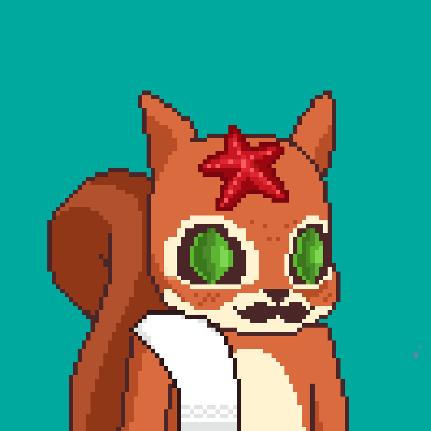 Pixel Squirrels #9343 NFT on Algorand