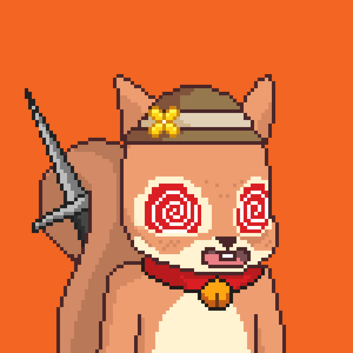 Pixel Squirrels #9349 NFT on Algorand