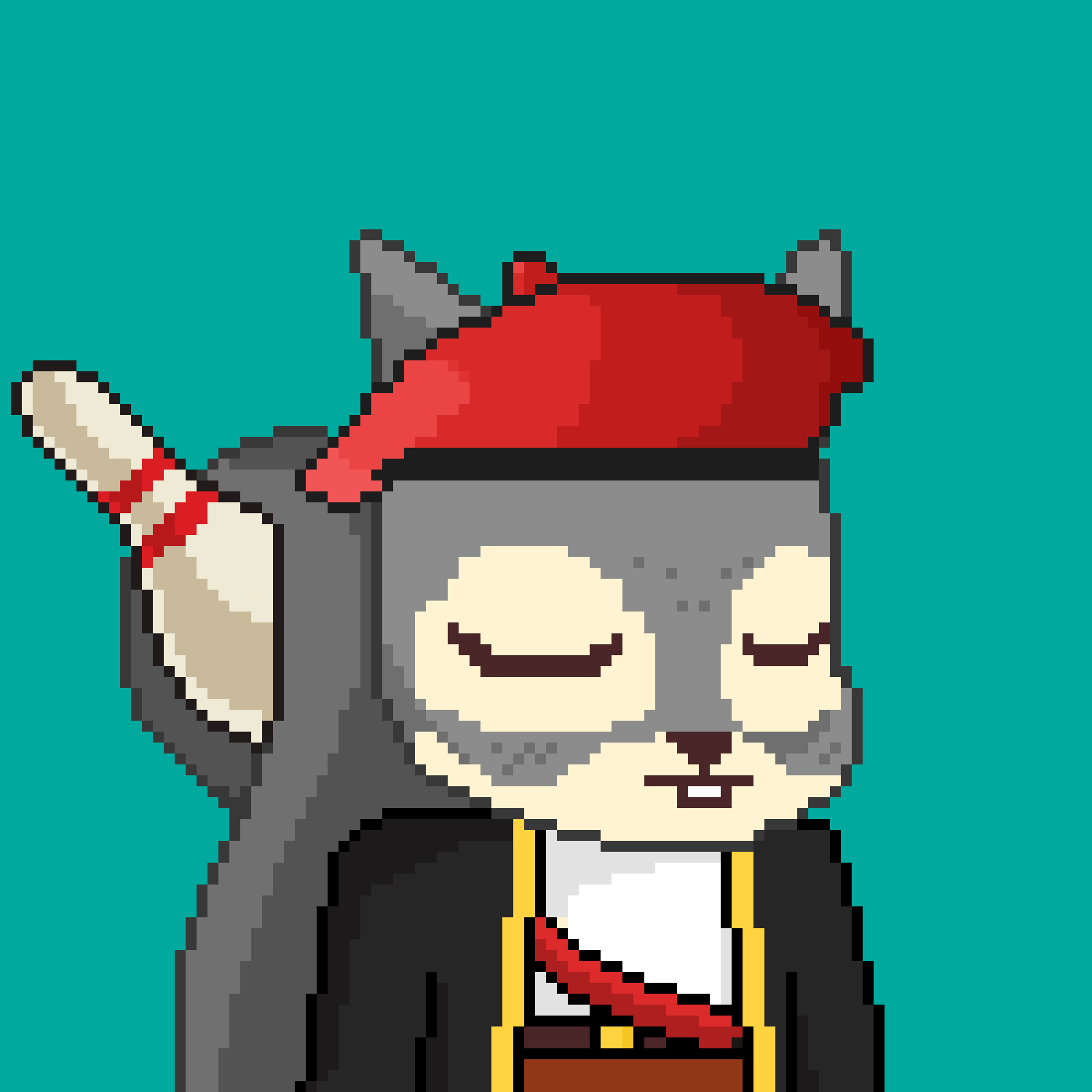 Pixel Squirrels #9352 NFT on Algorand