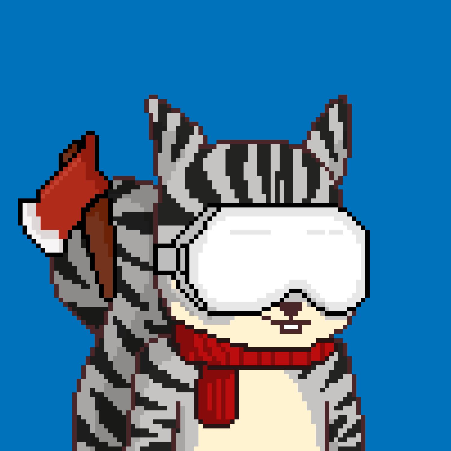 Pixel Squirrels #9354 NFT on Algorand