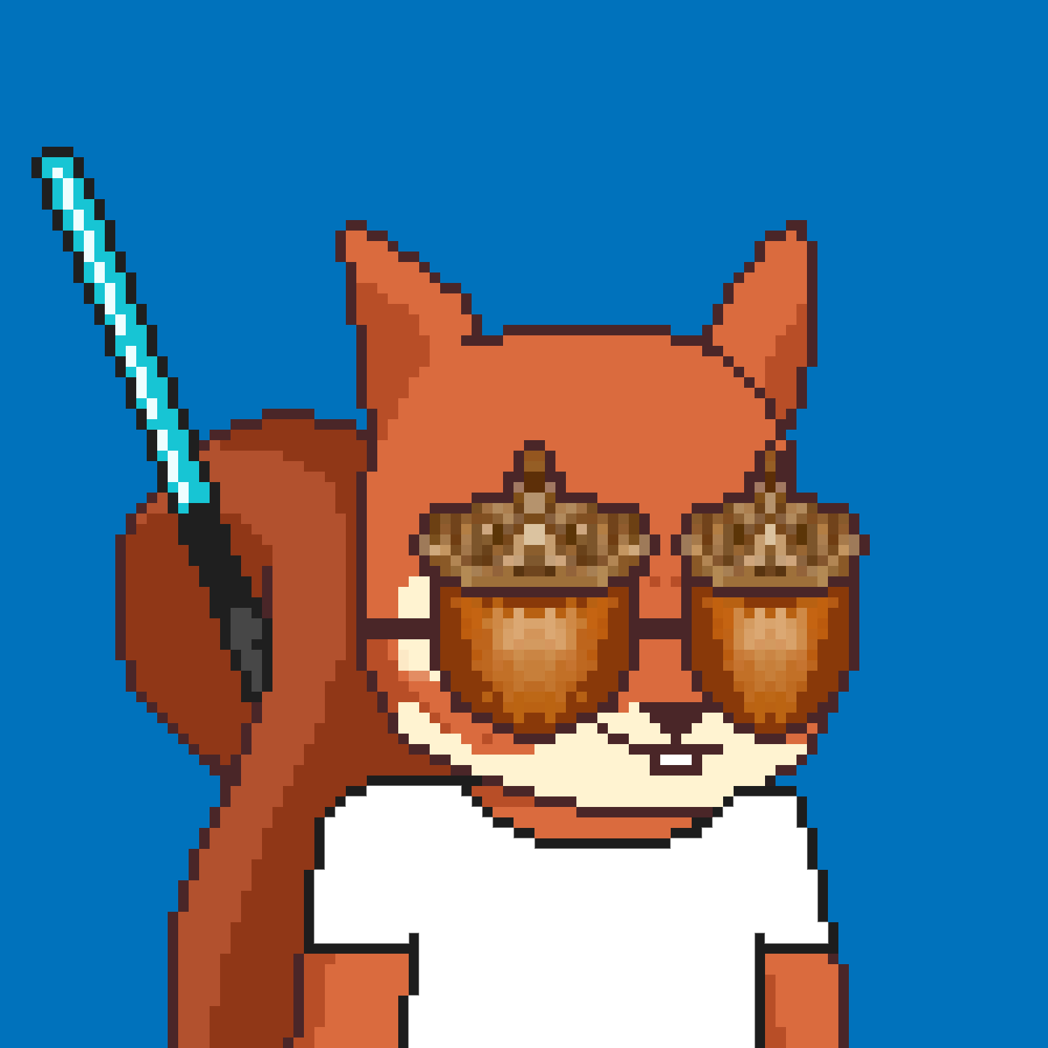 Pixel Squirrels #9367 NFT on Algorand