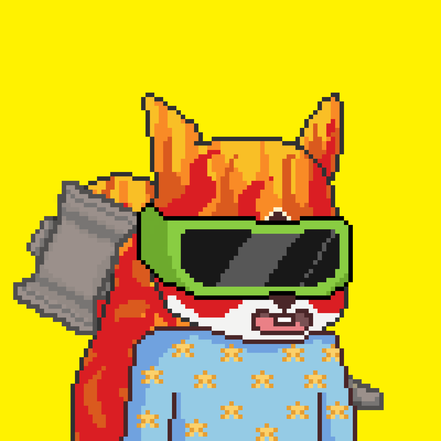 Pixel Squirrels #9375 NFT on Algorand