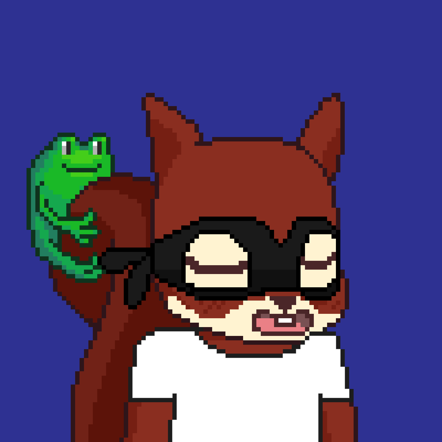 Pixel Squirrels #9380 NFT on Algorand