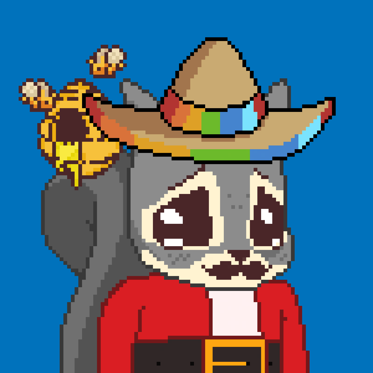 Pixel Squirrels #9392 NFT on Algorand