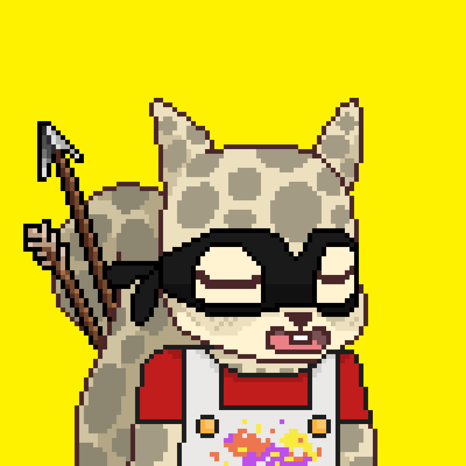 Pixel Squirrels #9402 NFT on Algorand