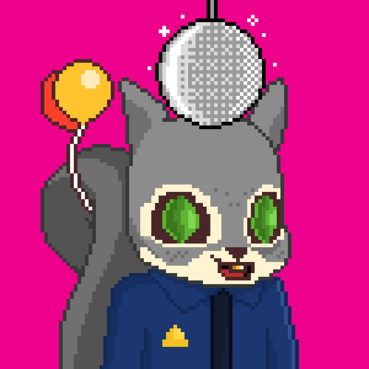 Pixel Squirrels #9410 NFT on Algorand