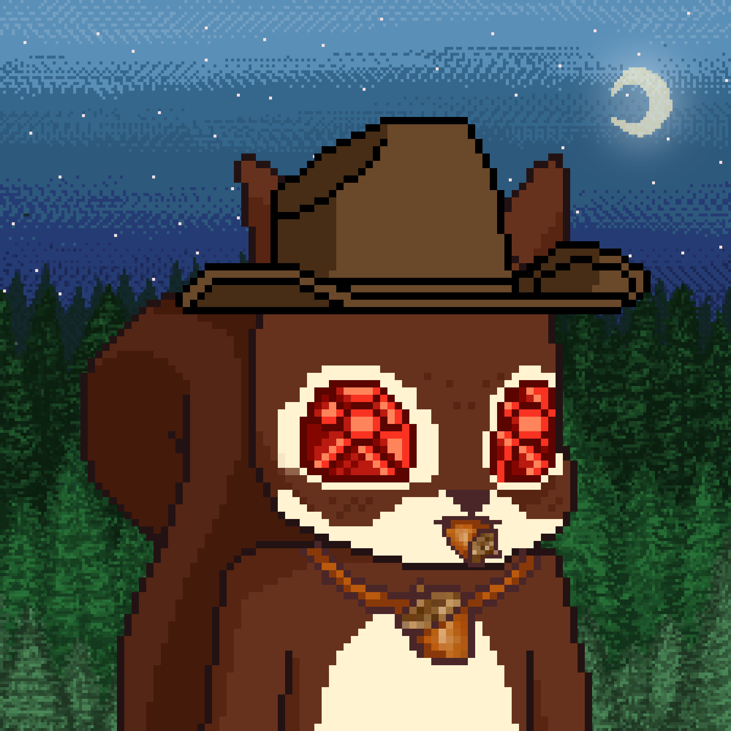 Pixel Squirrels #9419 NFT on Algorand