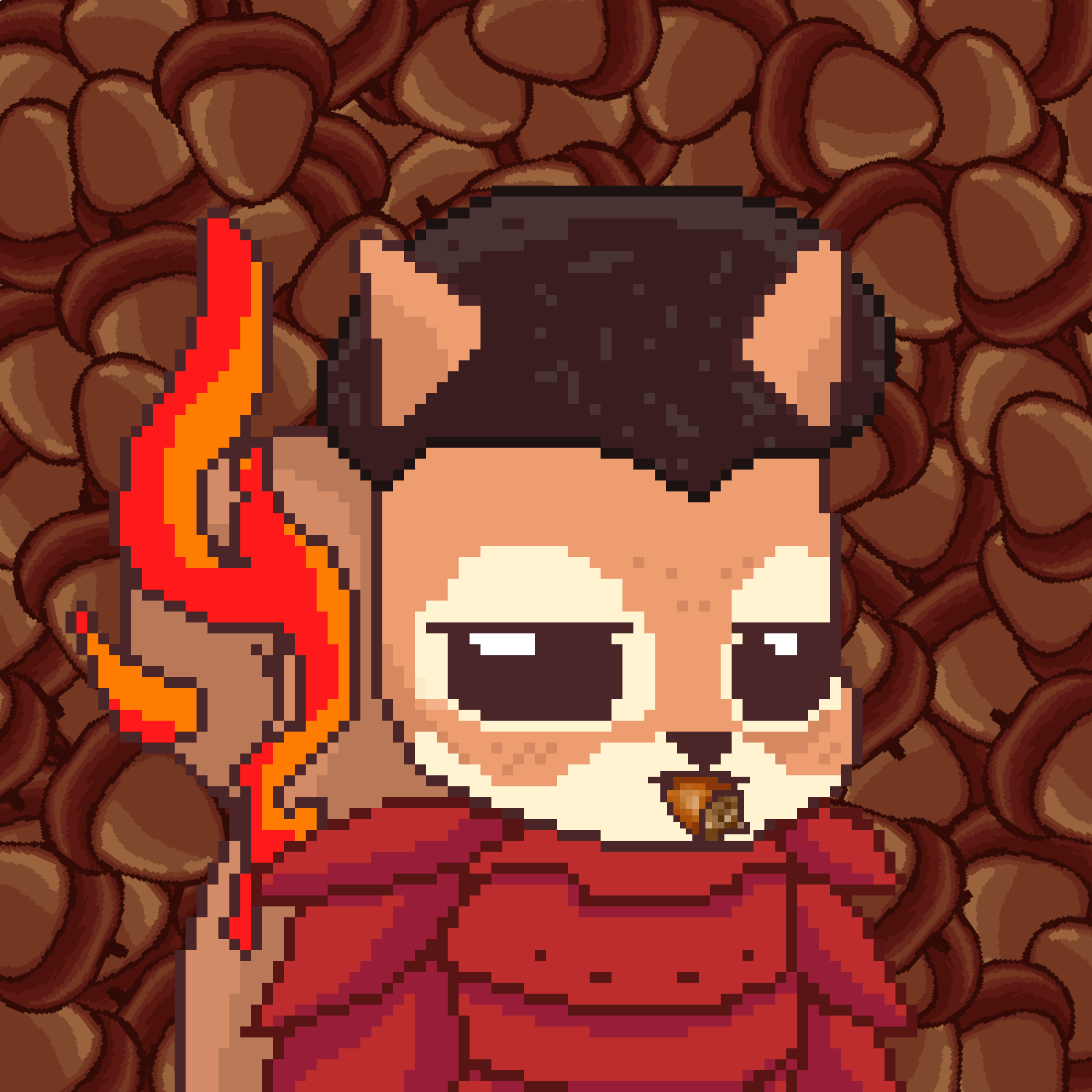 Pixel Squirrels #9423 NFT on Algorand