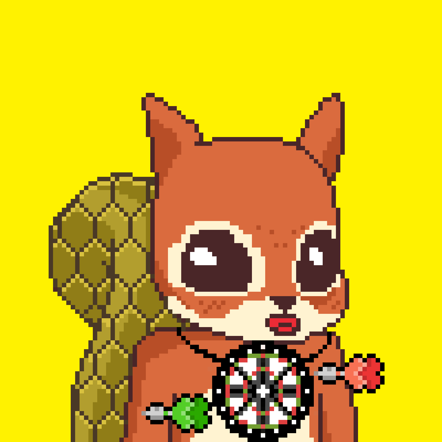 Pixel Squirrels #9436 NFT on Algorand