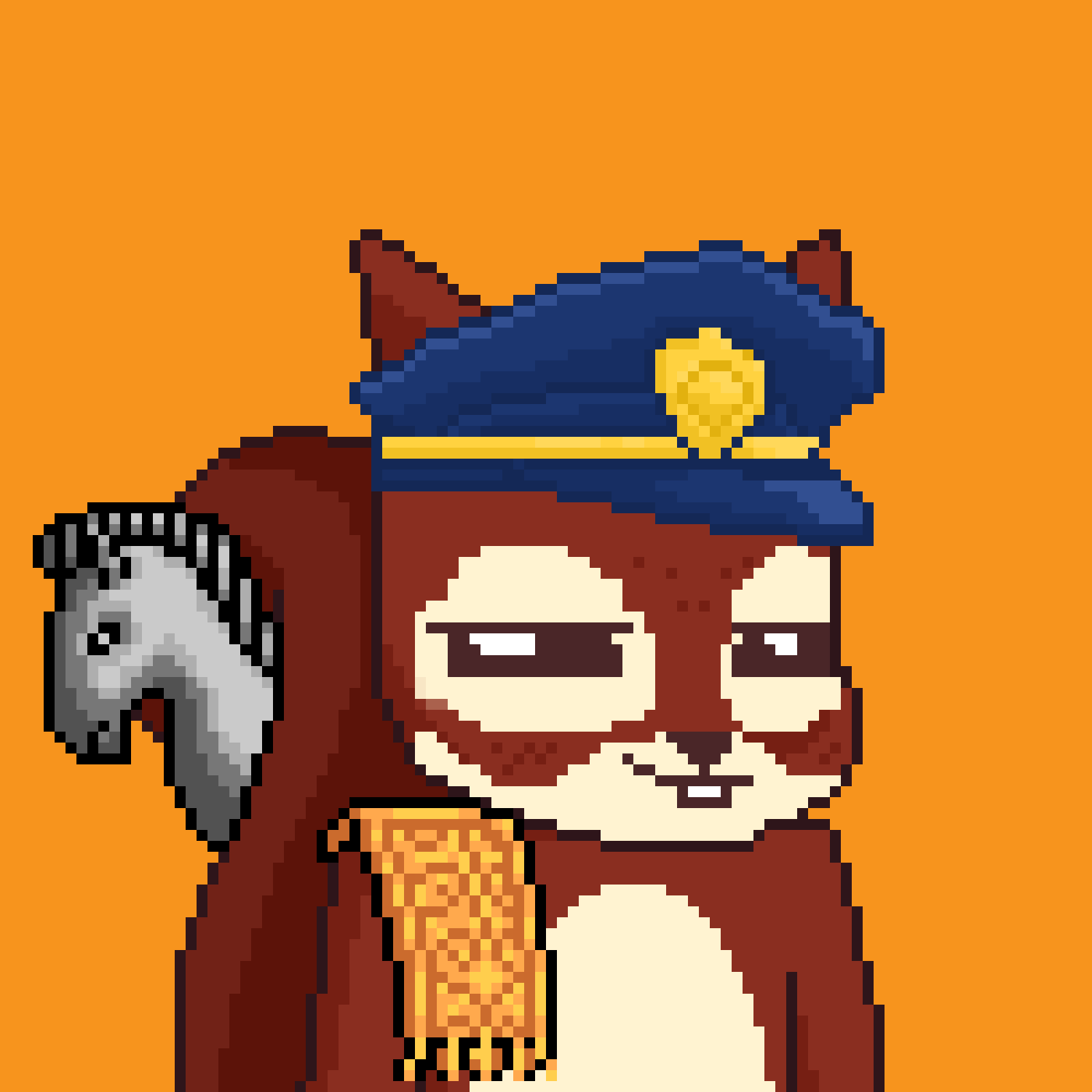 Pixel Squirrels #9440 NFT on Algorand