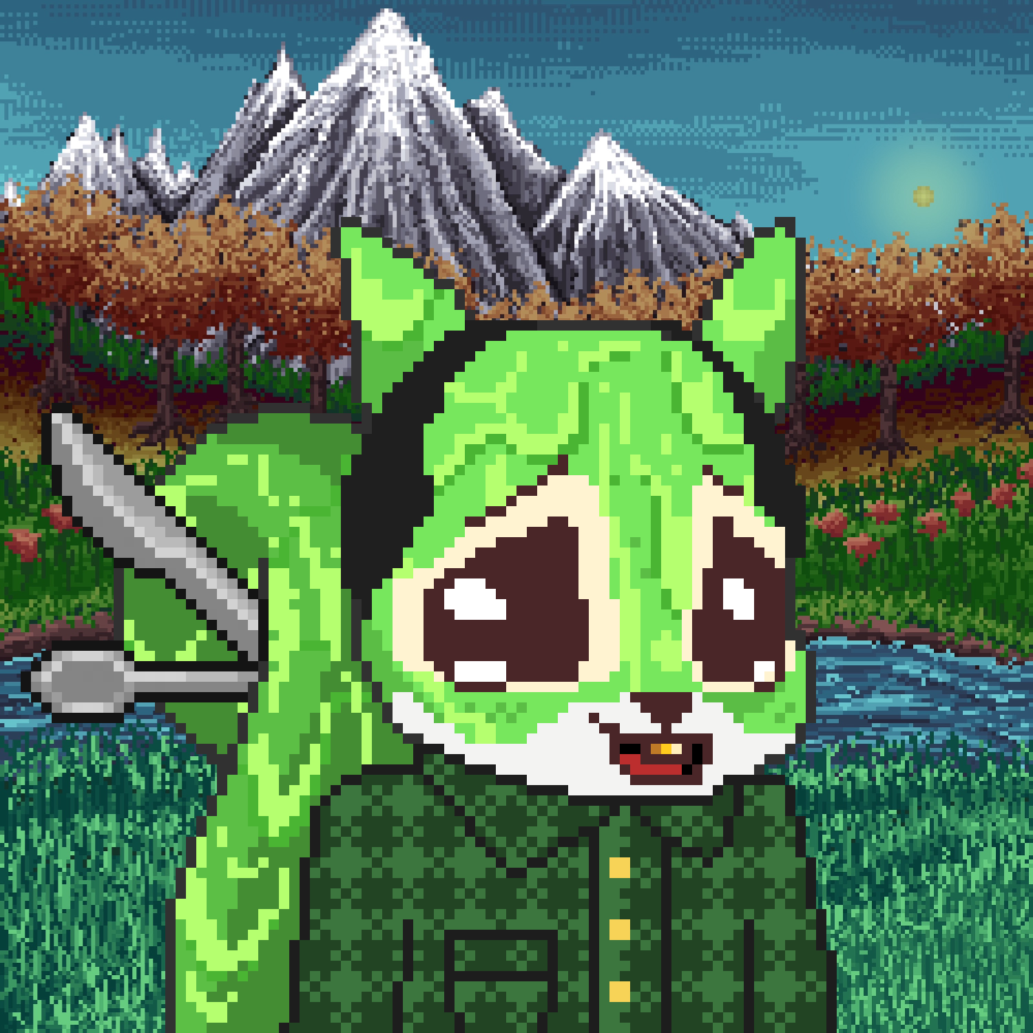 Pixel Squirrels #9441 NFT on Algorand