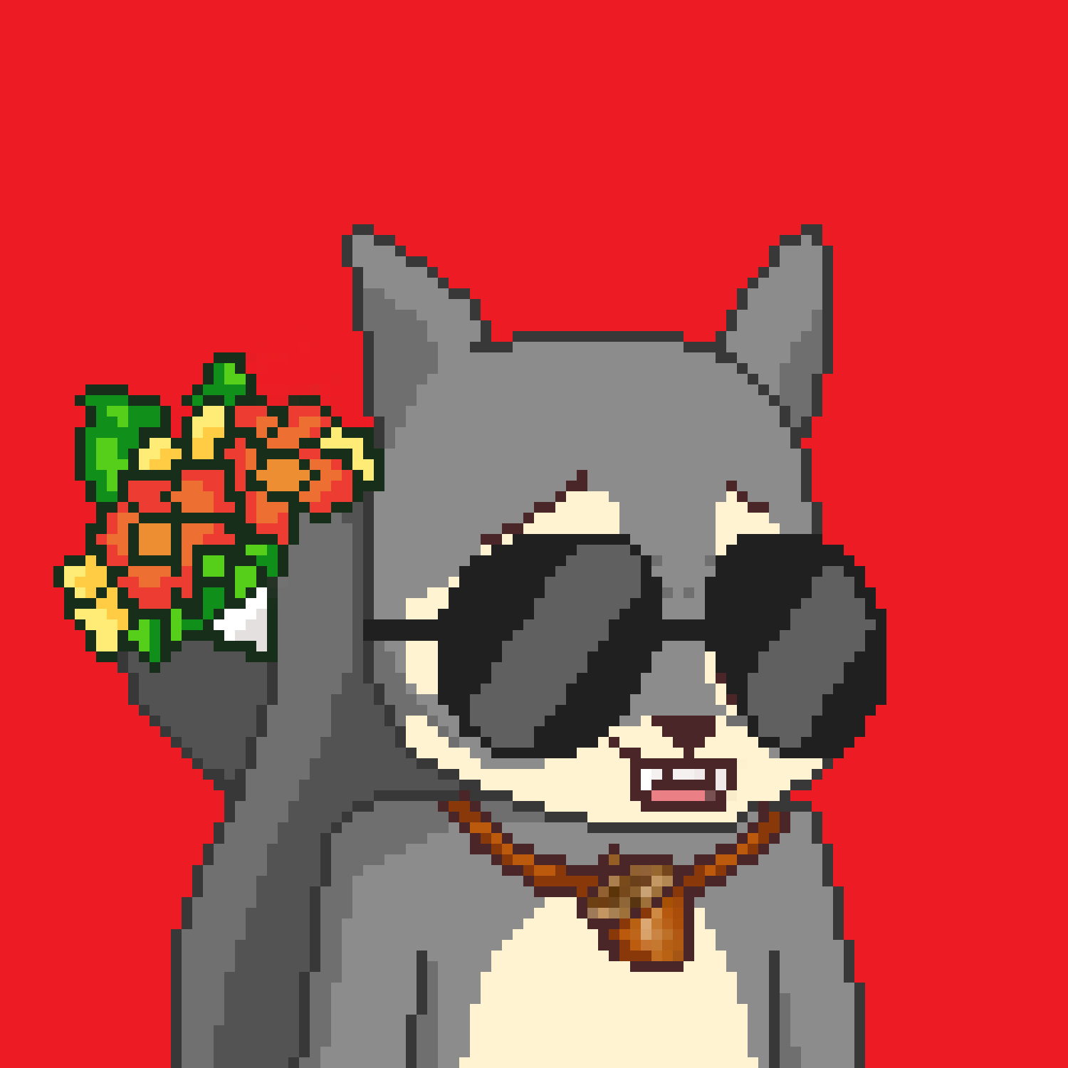 Pixel Squirrels #9442 NFT on Algorand