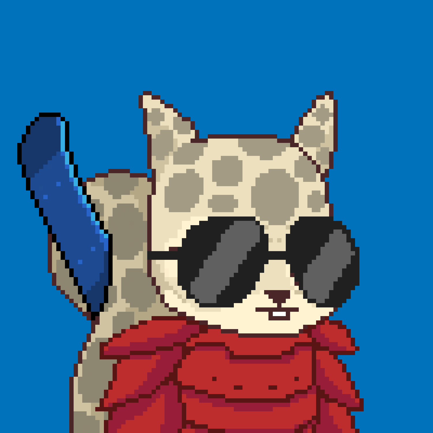 Pixel Squirrels #9446 NFT on Algorand