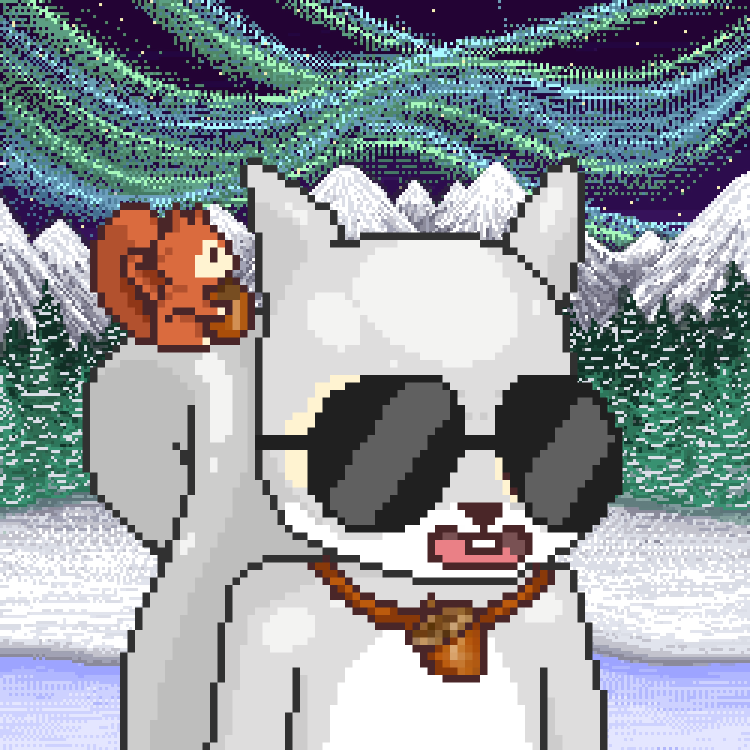 Pixel Squirrels #9448 NFT on Algorand