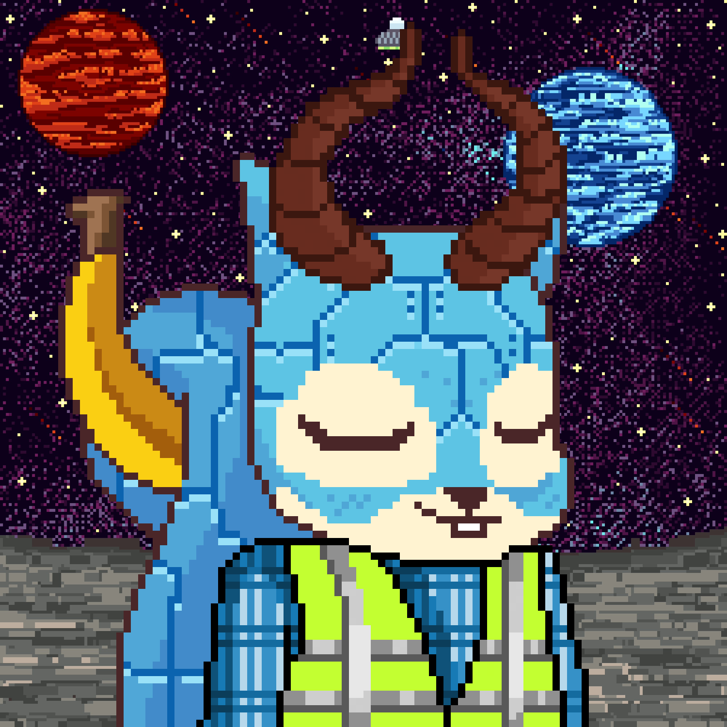 Pixel Squirrels #9452 NFT on Algorand