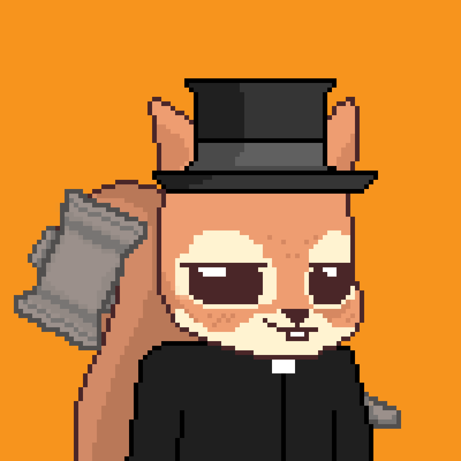 Pixel Squirrels #9457 NFT on Algorand